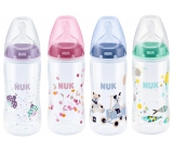 Nuk First Choice Silikontrinker 0-6 Monate Plastikflasche 300 ml