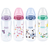 Nuk First Choice Silikon-Trinkschnabel 0-6 Monate Flasche Kunststoff 300 ml
