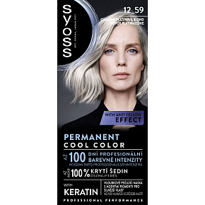 Syoss Blond Haarfarbe, 12-59 Kaltes Platinblond