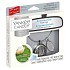 Yankee Candle Clean Cotton - Basisduft aus reiner Baumwolle für Auto Metall Silber Etikett Charming Scents Set Linear 13 x 15 cm, 90 g