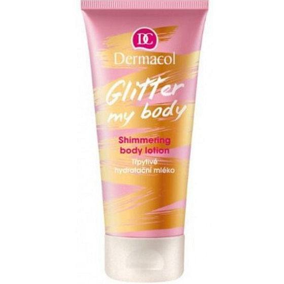 Dermacol Glitter My Body Shimmering Feuchtigkeitsspendende Körperlotion 200 ml