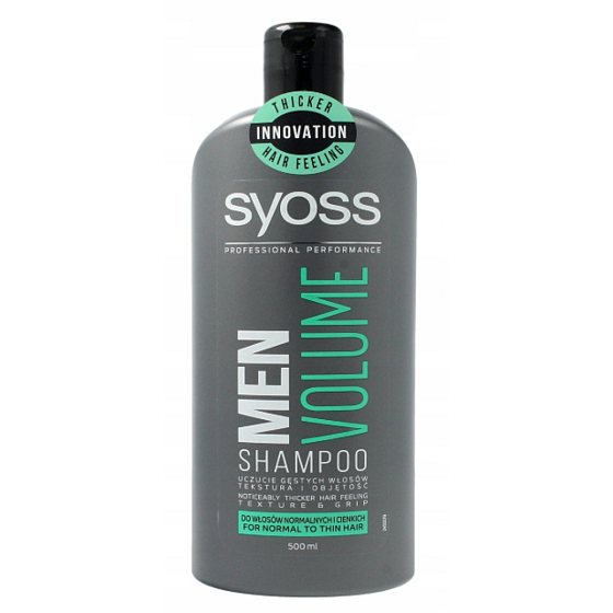 Syoss Men Volume Shampoo für normales und feines Haar 500 ml