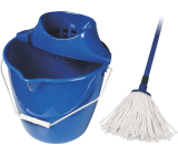 Spokar Cotton Reinigungsset, Eimer, Wringer, Mop, 1 Set