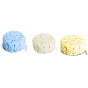 Donegal Badeschwamm rund 11 x 5,5 cm, verschiedene Farben