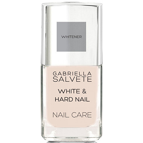 Gabriella Salvete Nail Care White and Hard regenerierender aufhellender Nagellack 11 ml