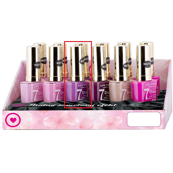 My 7Dias Efecto Gel Gel-Nagellack matt hellviolett 13 ml