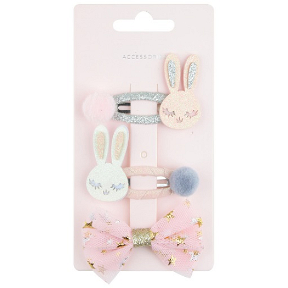 Richstar Accessoires Clips und Schleifen 6 cm 3 Stück