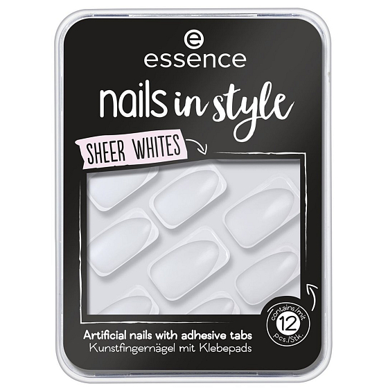 Essence Nails In Style Kunstnägel 11 Blank Canvas 12 Stück