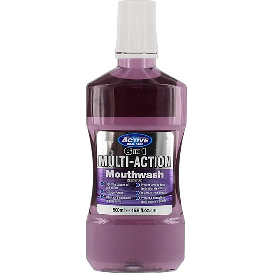 Beauty Formulas Multi-Action 6in1 Mundwasser 500 ml