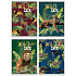 Ditipo Wild Cats Notizbuch A5 liniert 52 Blatt verschiedene Motive