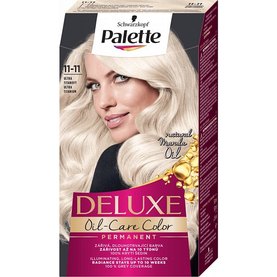 Schwarzkopf Palette Deluxe Haarfarbe 11-11 Ultra Titanium