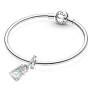 Charms Sterling Silber 925 Disney Die Schöne und das Biest Magic Rose, Armband Anhänger