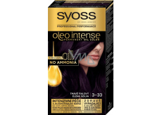 Syoss Oleo Intense Color Haarfarbe ohne Ammoniak 3-33 Dunkelviolett