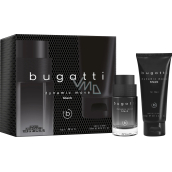 Bugatti Dynamic Move Black Eau de Toilette 100 ml + Duschgel 200 ml Set für Männer