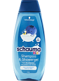 Schauma Shampoo und Duschgel Kids mit Heidelbeerextrakt, 400 ml