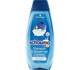 Schauma Shampoo und Duschgel Kids mit Heidelbeerextrakt, 400 ml