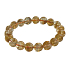 Azeztulite lila Armband 8 - 9 mm / 16 - 17 cm, Hochfrequenz Energie