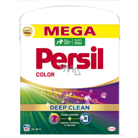 Persil Deep Clean Color prací prášek na barevné prádlo box 80 dávek 4,4 kg Persil Deep Clean Color prací prášek na barevné prádlo box 80 dávek 4,4 kg