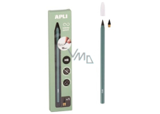 Apli Infinite Nekonečná tužka v zeleném obalu, Grafitová tuha, 2 kusy hrotu, délka psaní 16 km bez ořezávání