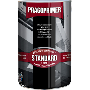 Pragoprimer Standard S2000 Grundierung für Metall, 0100 Weiß, 4 l
