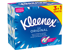 Kleenex Original 3-lagige Taschentücher in der Box, 4× 72 Stk.