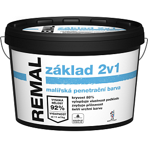 REMAL základ 2v1 Maler Grundierung Farbe, 5 kg