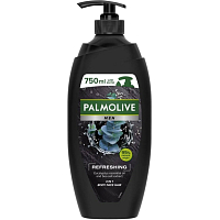 Palmolive Men Refreshing Duschgel 3in1 für Männer Pumpe, 750 ml