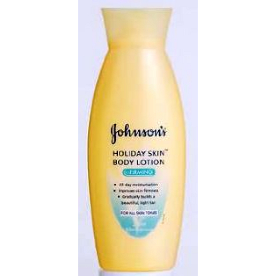 Johnsons Firmins feuchtigkeitsspendende, straffende, allmählich bräunende Körperlotion 250 ml