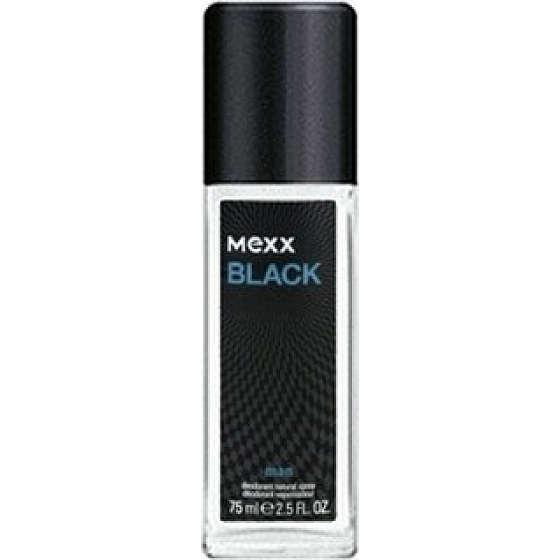Mexx Black Man parfümiertes Deodorantglas für Männer 75 ml