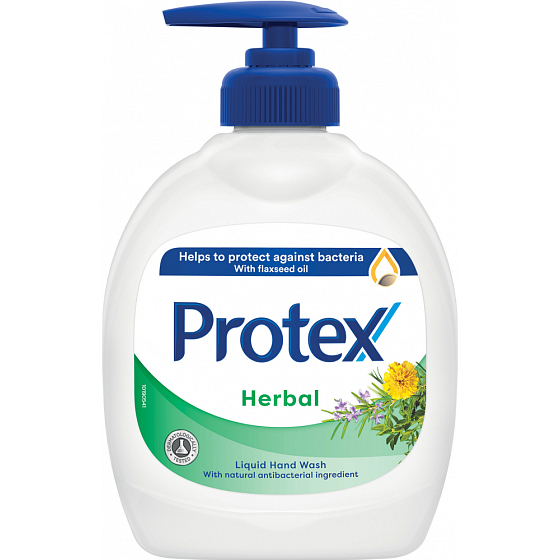 Protex Herbal antibakterielle Flüssigseife mit einer 300 ml Pumpe