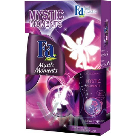 Fa Mystic Moments Duschgel 250 ml + Deodorant Spray 150 ml, Kosmetikset