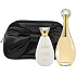 Christian Dior Jadore parfümiertes Wasser für Frauen 50 ml + Körperlotion 50 ml + Handtasche, Geschenkset