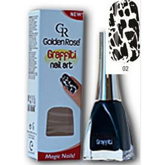 Golden Rose Graffiti Nail Art knisternder Nagellack Schatten 02 12 ml