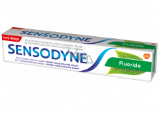 Sensodyne Fluoride mit Kaliumnitrat-Zahnpasta reduziert die Zahnempfindlichkeit und die exponierten Hälse 75 ml
