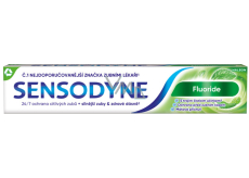 Sensodyne Fluoride mit Kaliumnitrat-Zahnpasta reduziert die Zahnempfindlichkeit und die exponierten Hälse 75 ml