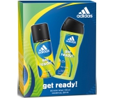 Adidas mach dich bereit! für ihn Deo-Spray 150 ml + Duschgel 250 ml, Geschenkset