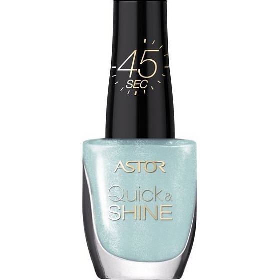 Astor Quick & Shine Nagellack Nagellack 601 Alluring Blue 8 ml