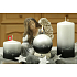 Lima Glitter Star Candle Schwarzer Zylinder 70 x 80 mm 1 Stück
