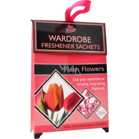 Mr. Aroma Wardrobe Freshener Sachets duftende Taschen im Schrank Fresh Flower 2 Stück