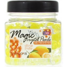 Kempa Magic Crystal Citrus Fruits Gelkugeln Lufterfrischer 150 g