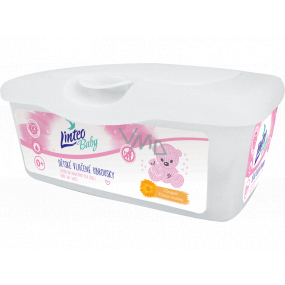Linteo Baby Soft & Cream Feuchttücher für Kinder Box mit 72 Stück