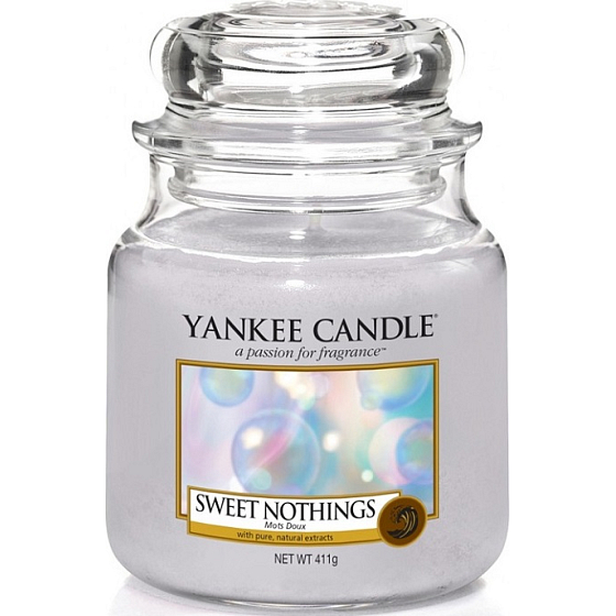 Yankee Candle Sweet Nothings - Süße Nichts Duftkerze Classic mittleres Glas 411 g