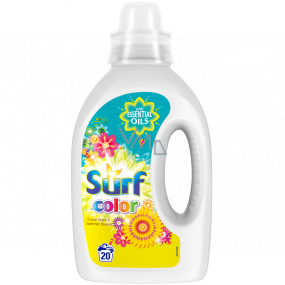 Surf Color Fruity Fiesta & Summer Flowers Gel zum Waschen farbiger Wäsche 20 Dosen 1 l