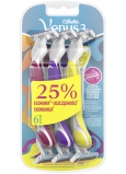 Gillette Venus Simply 3 ready Rasierer mit Gleitband 3 Farben, 6 Stück für Damen