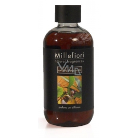 Millefiori Milano Natural Sandalo Bergamotto - Sandelholz- und Bergamotte-Diffusor-Nachfüllung für Weihrauchstiele 250 ml