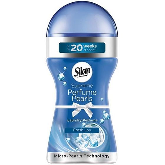 Silan Fresh Joy - Frische Freude duftende Perlen für Waschmaschine blau 170 g