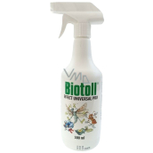 Biotoll Universelles Kontaktinsektizid gegen alle Insekten mit Langzeitwirkung Sprühflasche 500 ml