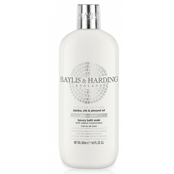 Baylis & Harding Jojoba-, Seiden- und Mandelölbadeschaum 500 ml