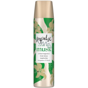 Impulse Hint of Musk parfümiertes Deodorant-Spray für Frauen 75 ml