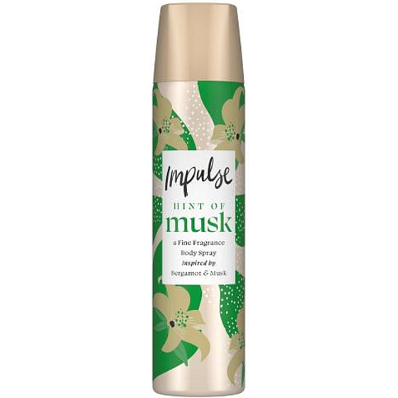 Impulse Hint of Musk parfümiertes Deodorant-Spray für Frauen 75 ml